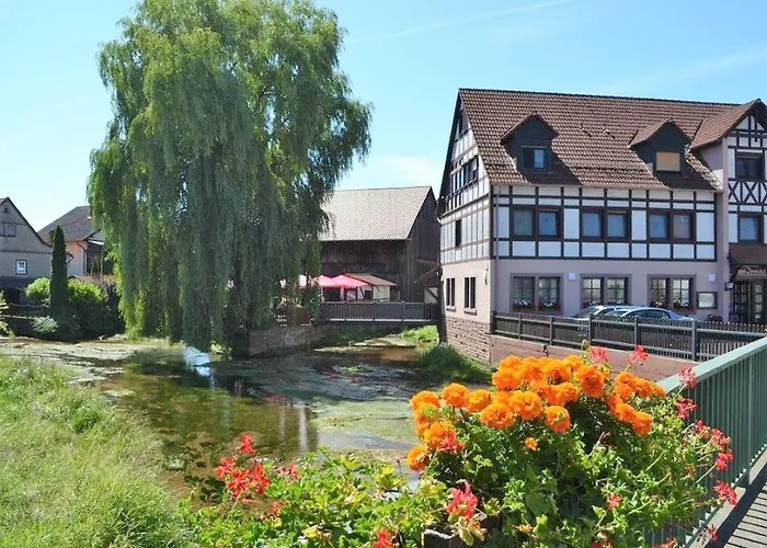 酒店 Landgasthof Zum Jossatal 巴德索登萨蒙特